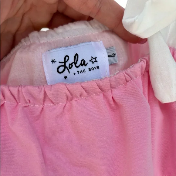 Lola + The Boys Rainbow Ruffle Dress - Picture 5 of 6